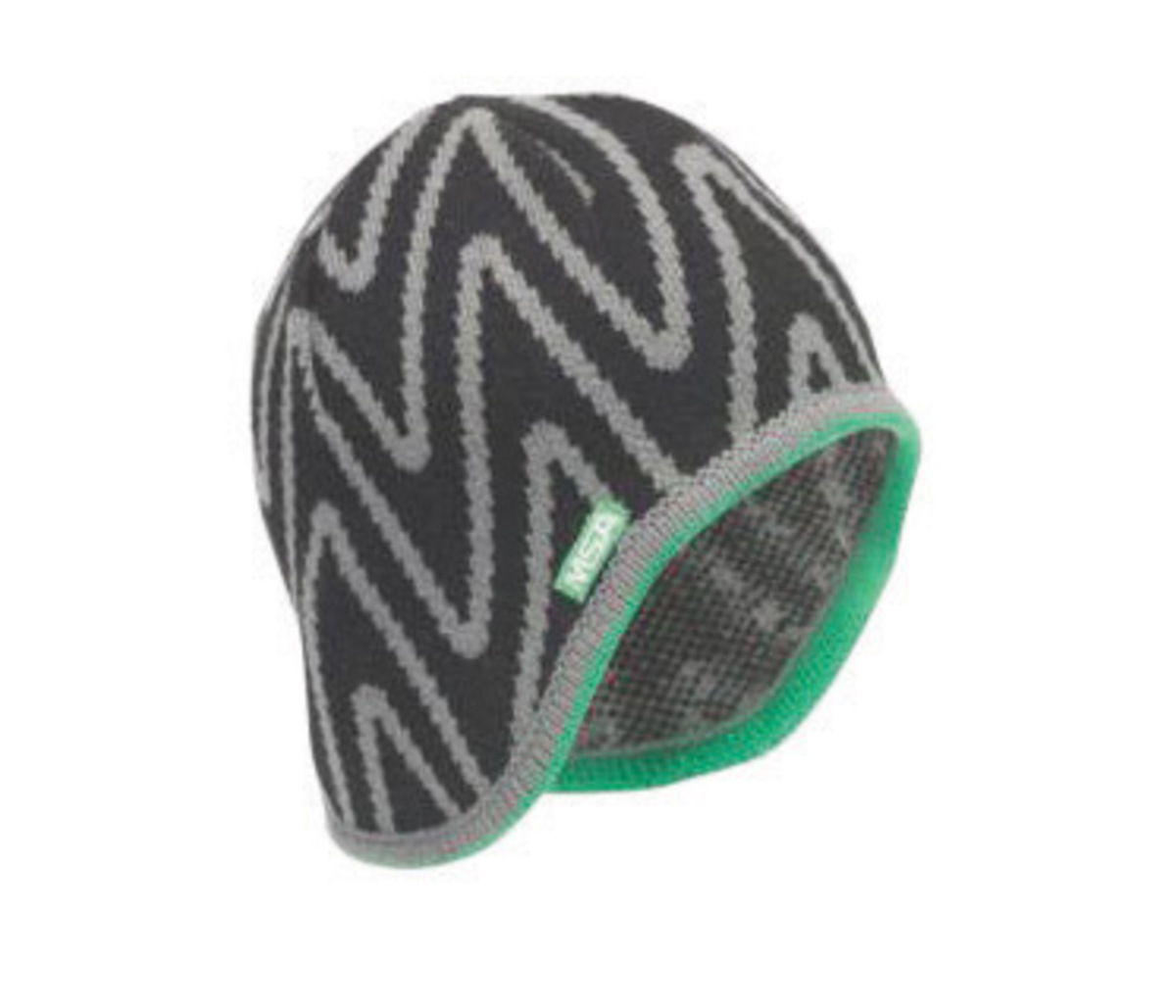 MSA Black/Gray/Green Knit V-Gard® Liner