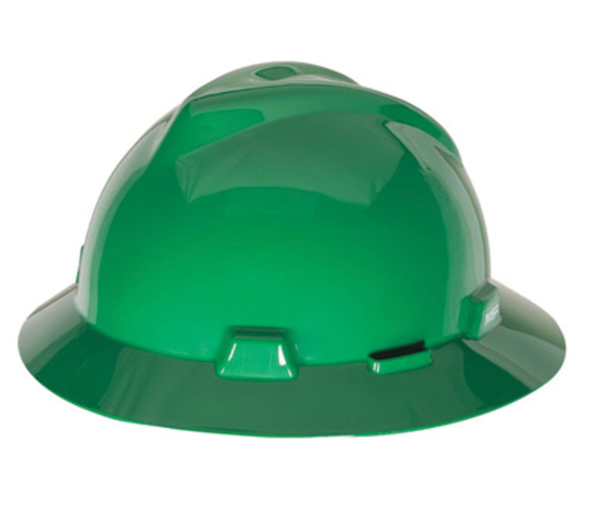 MSA Green VGard Hard Hat with 4-Point Suspension MSA475370 for sale online at autumn supply