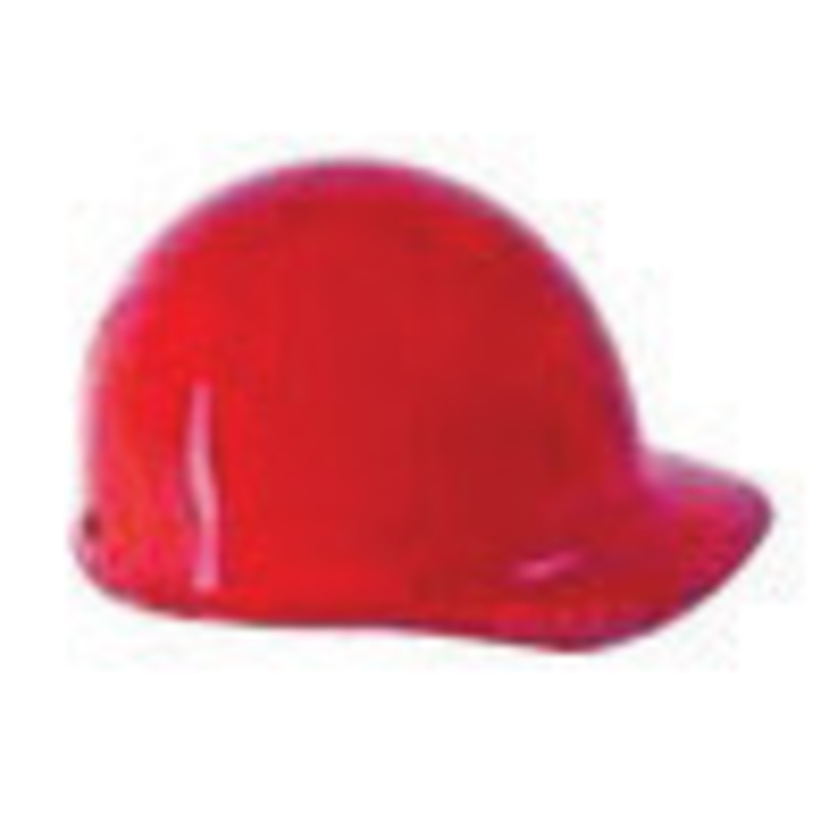 MSA Red Phenolic Cap Style Hard Hat With Ratchet/4 Point Ratchet Suspension