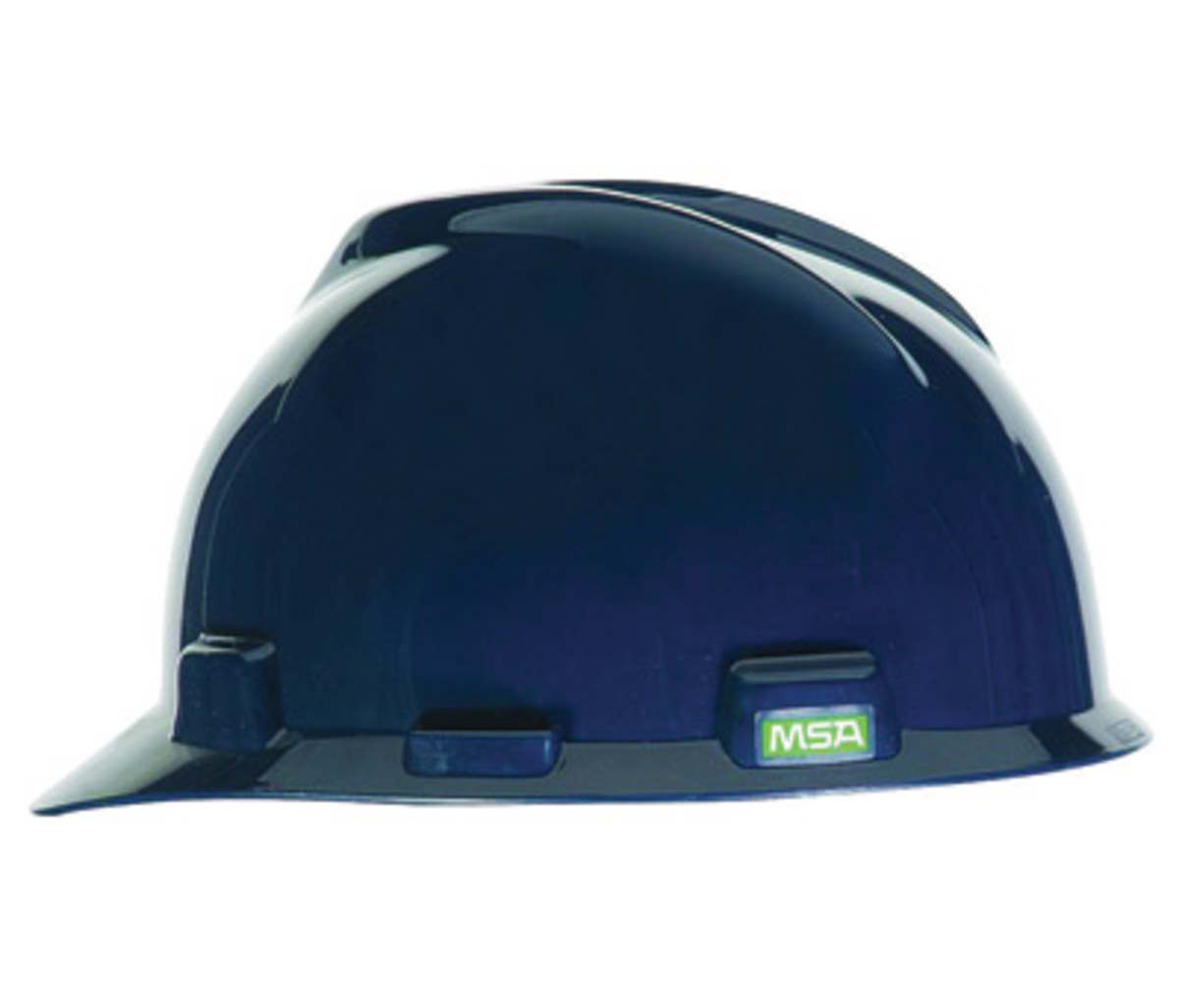 MSA Blue Polyethylene Cap Style Hard Hat With Ratchet/4 Point Ratchet Suspension