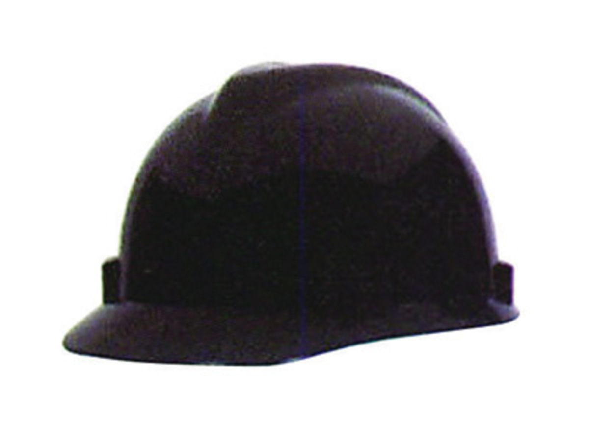 MSA Black Polyethylene Cap Style Hard Hat With Ratche MSAC217140 for sale online at autumn supply