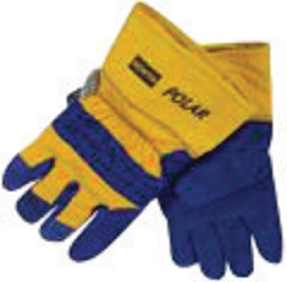 Honeywell One Size Fits Most Blue And Yellow North® Polar Canvas And Leather Thinsulate™ Lined Cold Weather Gloves