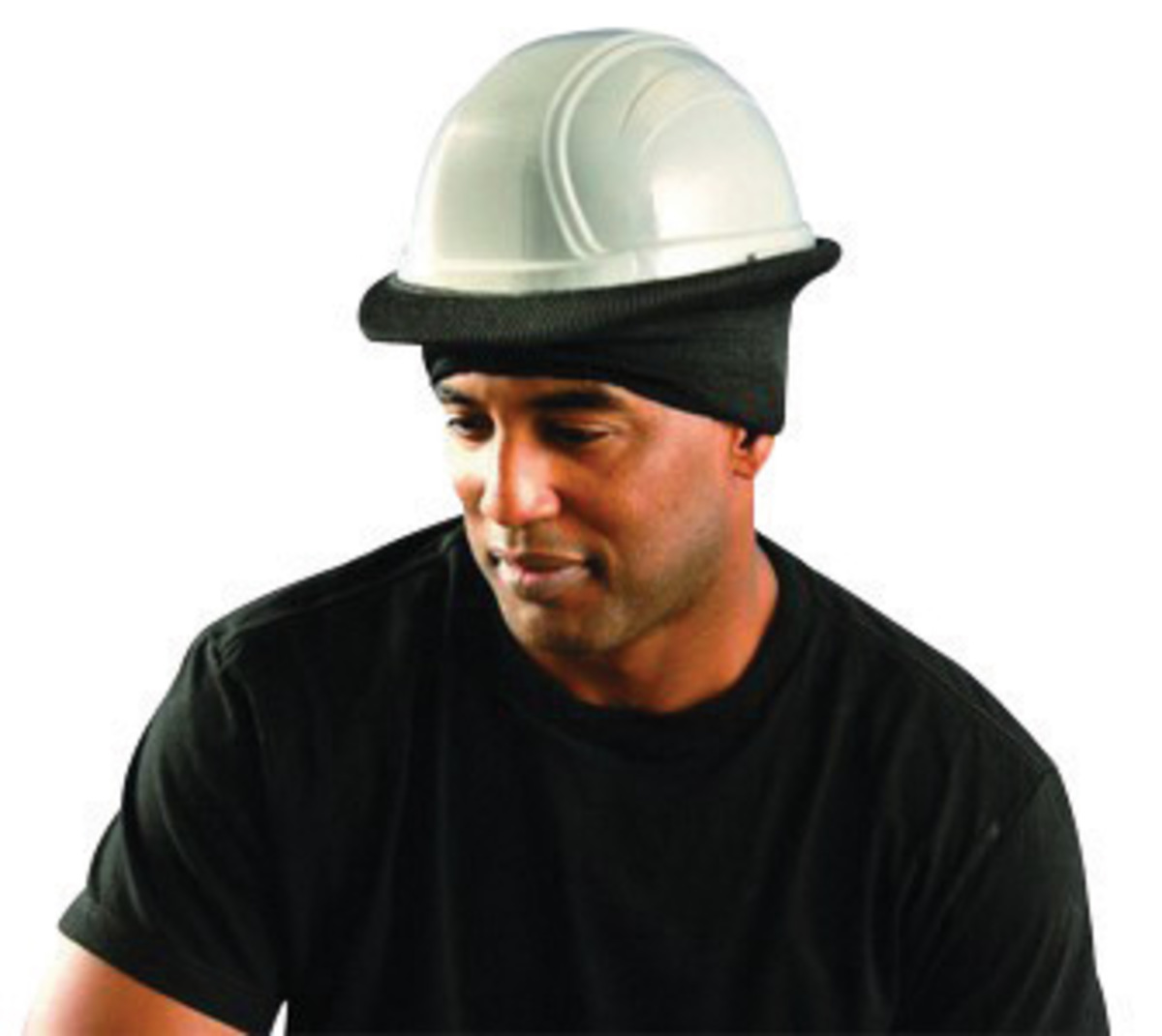 OccuNomix Black 8.75 Ounce Flame Resistant Nomex® Rib-Knit Hot Rods® Premium Hard Hat Tube Liner