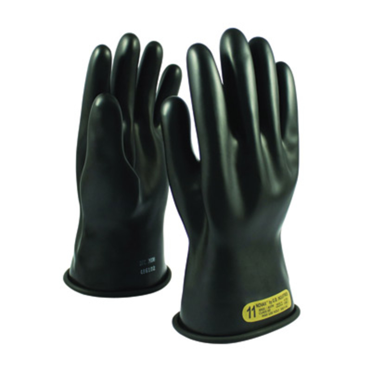 PIP Black Rubber Class 00 Linesmens Gloves w/ straigh PIP150-00-11/9 for sale online at autumn supply