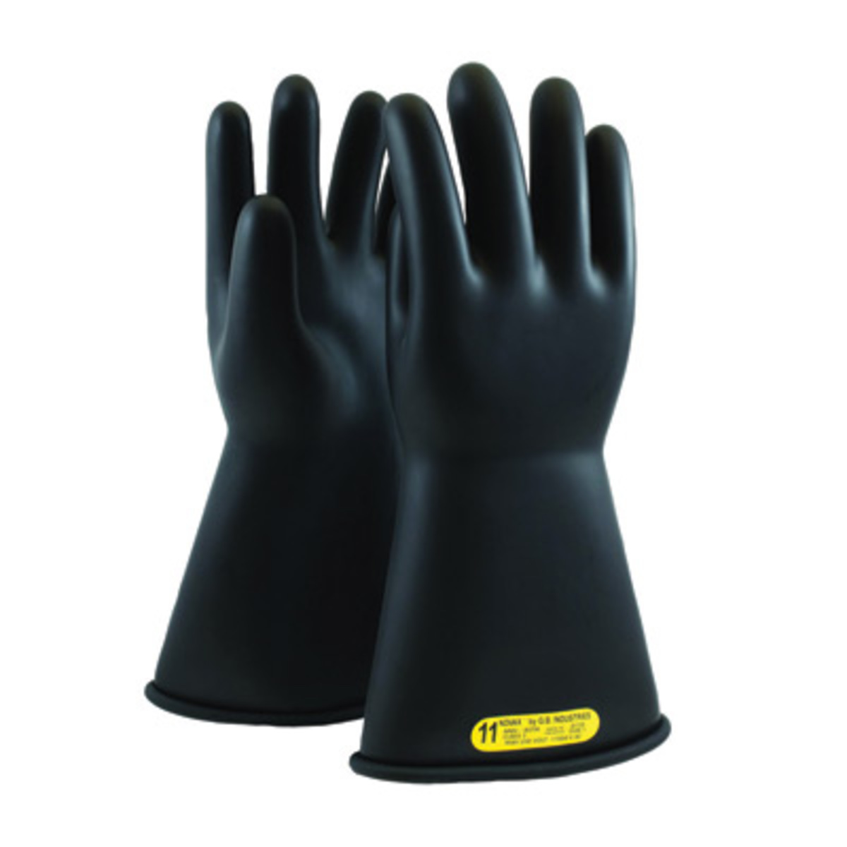PIP Black Rubber Class 2 Linesmans Gloves for Electrical Safety PIP150-2-14/9 for sale online at autumn supply