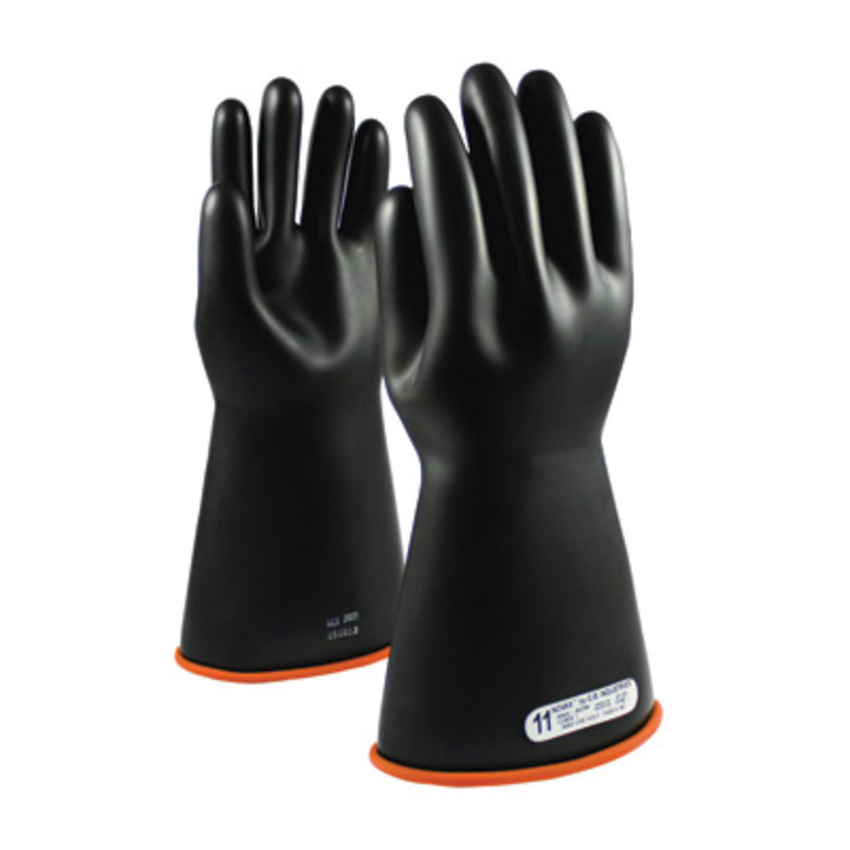 PIP® Size 10 Black And Orange Rubber Class 1 Linesmens Gloves