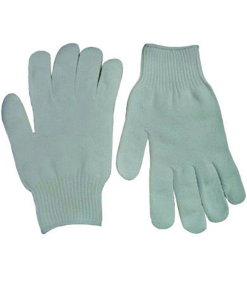 PIP® Small CleanTeam® Medium Weight Polyester Inspection Gloves With Hem Cuff