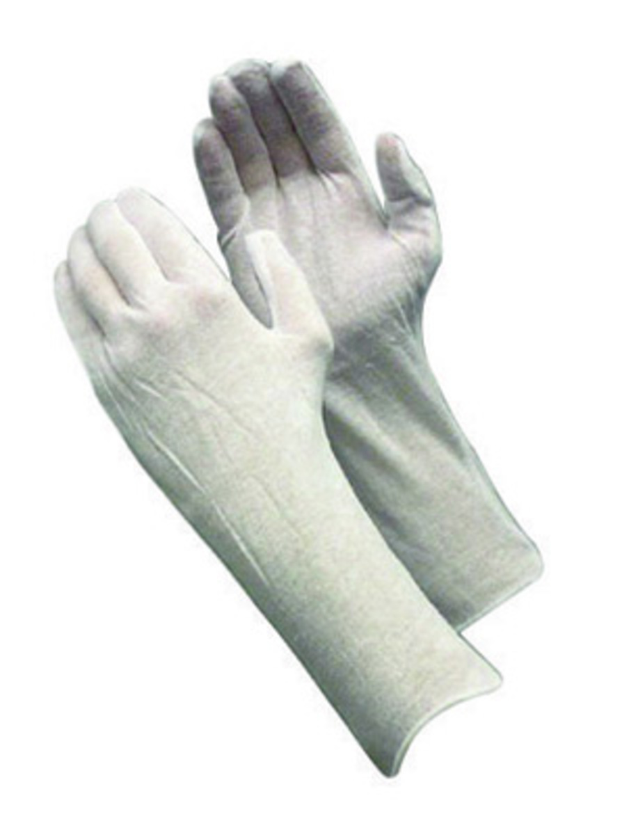 PIP® CleanTeam® Light Weight Cotton Inspection Gloves With Unhemmed Cuff