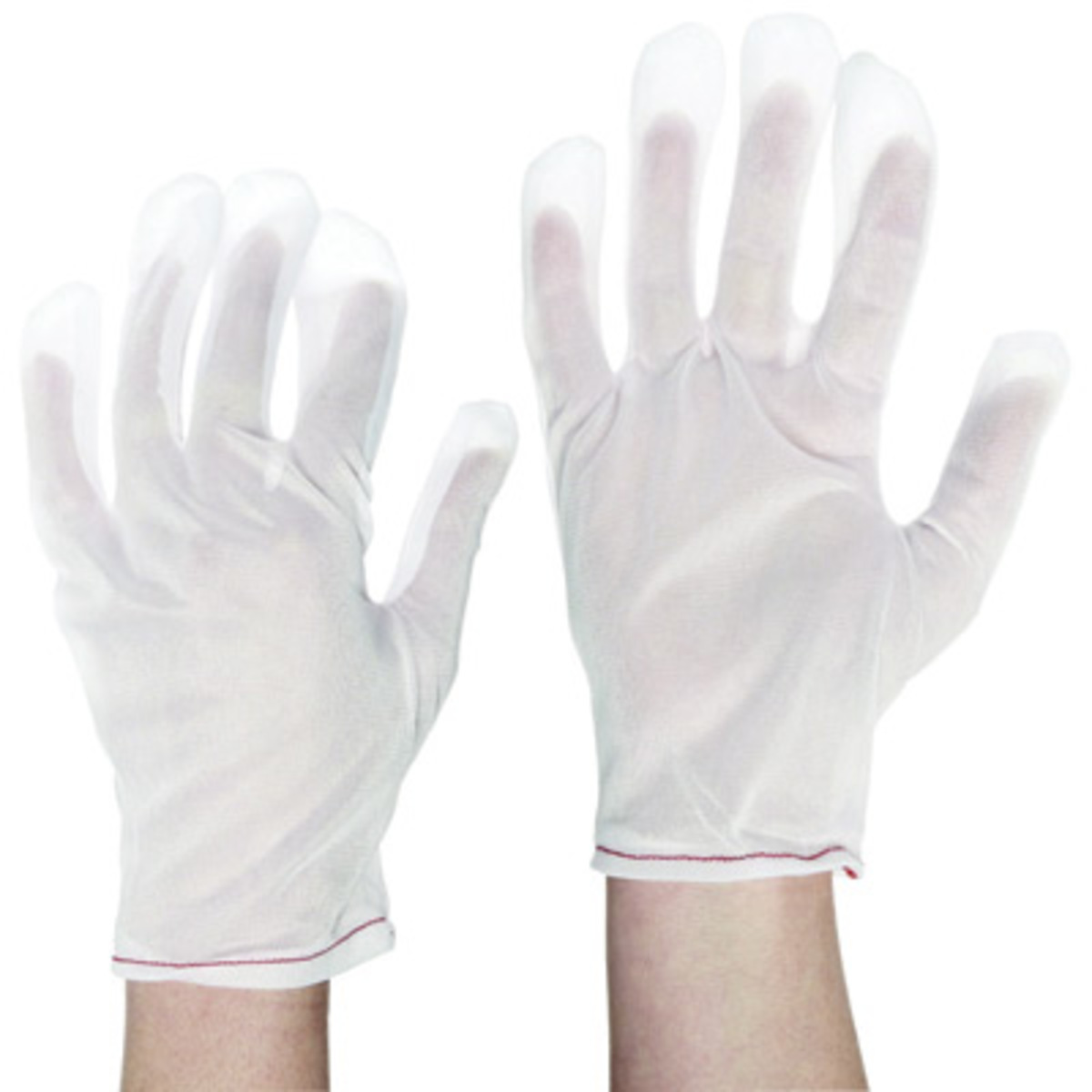 PIP® Medium CleanTeam® Light Weight Nylon Inspection Gloves With Rolled Hem Cuff