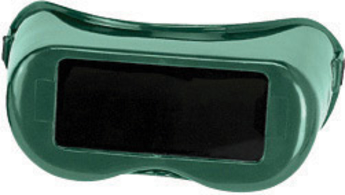 RADNOR Fixed Front Welding Goggles With Green Rigid F RAD64005086 for sale online at autumn supply