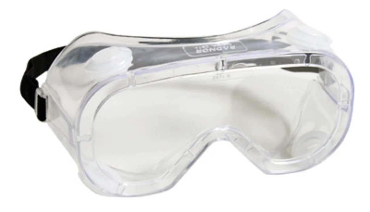RADNOR® Indirect Vent Chemical Splash Goggles With Clear Soft Frame And Clear Anti-Fog Lens (Bulk Packaging) (Availability restr