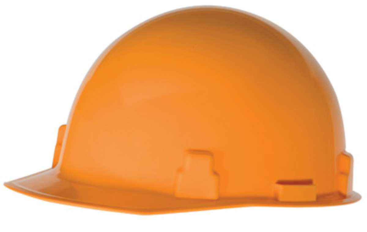 RADNOR HiViz Orange SmoothDome Polyethylene Cap Style RAD64051015 for sale online at autumn supply