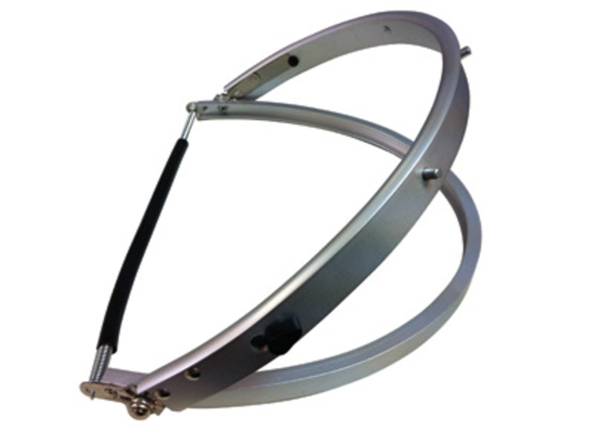 RADNOR® Aluminum Faceshield Mounting Bracket For Full Brim Hard Hats (Availability restrictions apply.)