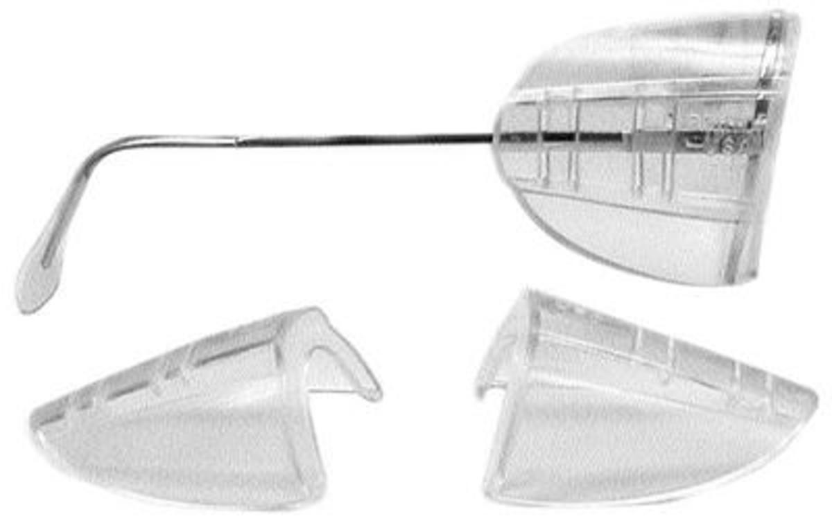 Protective Safety Gear: RADNOR Clear Side Shields RAD64051421 for sale online at autumn supply