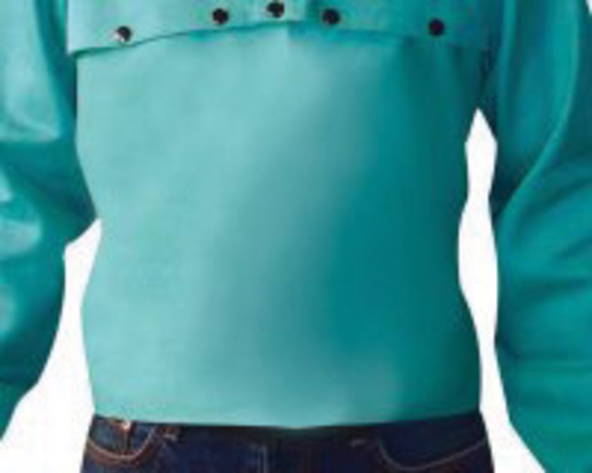 RADNOR 20 Green CottonWestexFR7A Flame Resistant Bib RAD64054985 for sale online at autumn supply