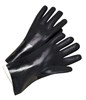 RADNOR Large Black PVC Chemical Resistant Gloves RAD64056408 for sale online at autumn supply