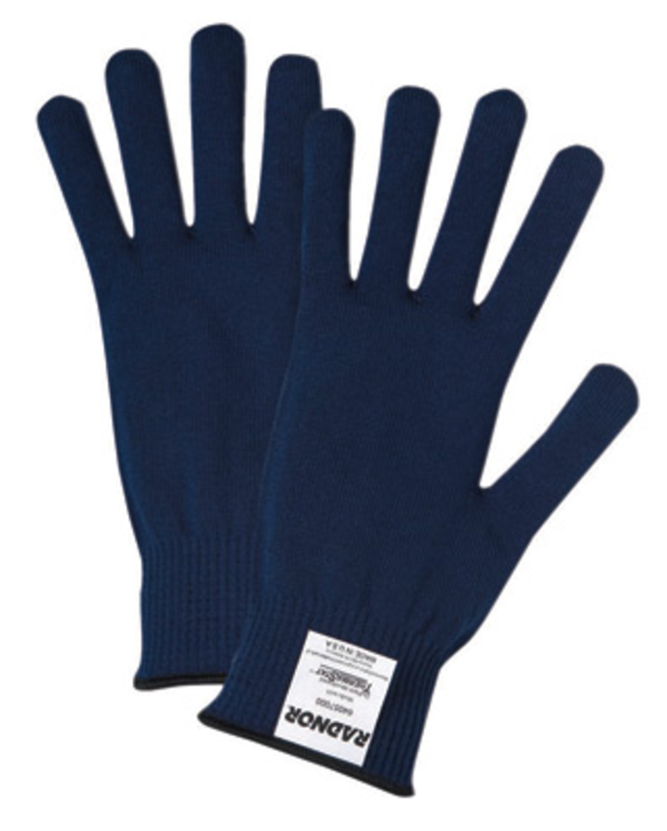 RADNOR® Blue Polyester Unlined Cold Weather Gloves