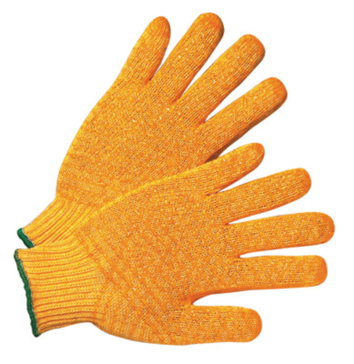 RADNOR® Orange X-Large Acrylic And Polyester Seamless Knit General Purpose Gloves With String Knit Cuff