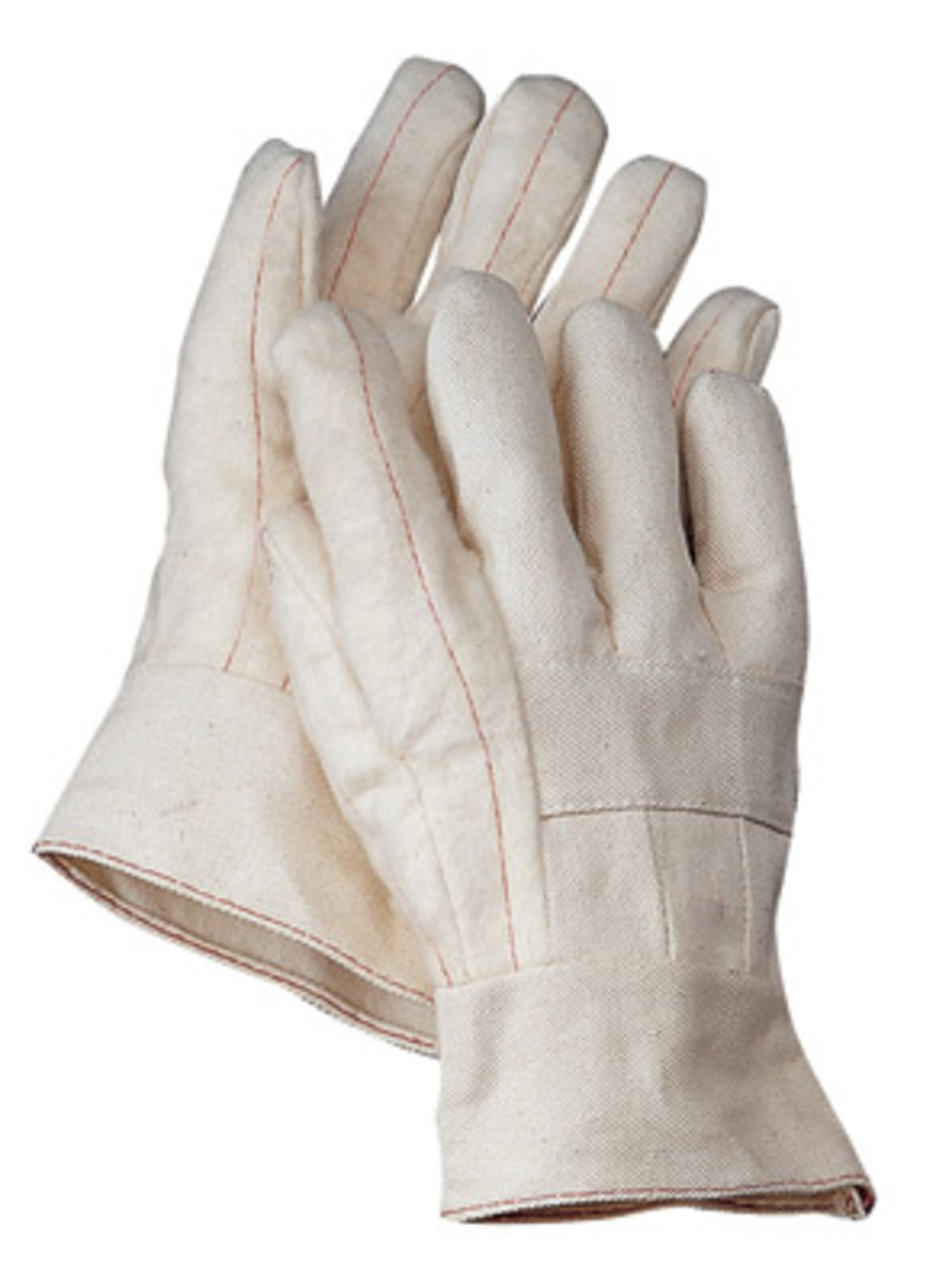 RADNOR® Medium-Weight Band Top Cuff Nap-In Hot Mill Glove