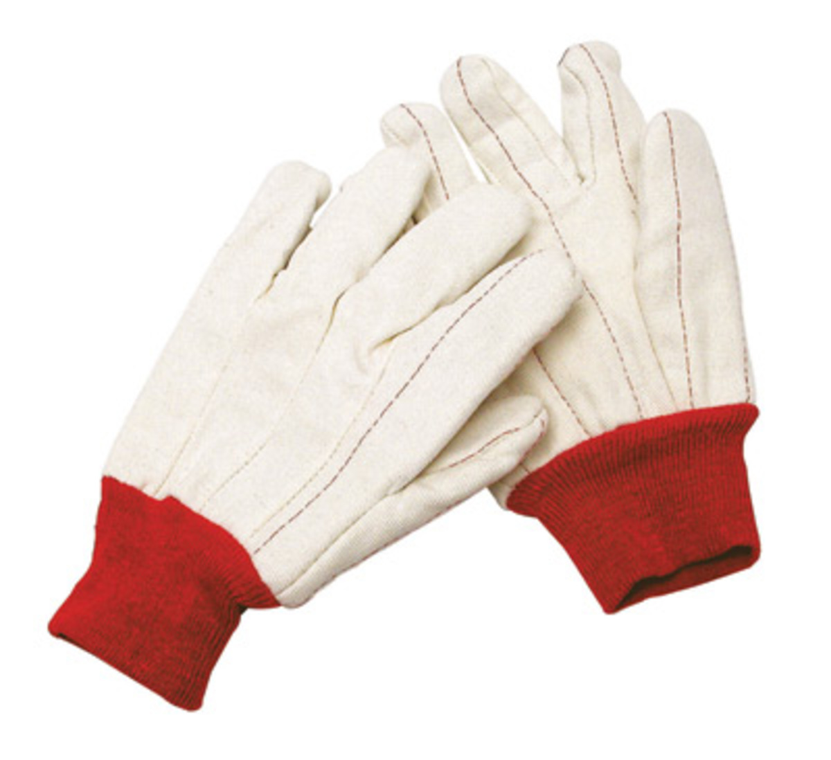 RADNOR® X-Large White 18 Ounce Canvas/Cotton/Polyester Hot Mill Gloves With Knit Wrist