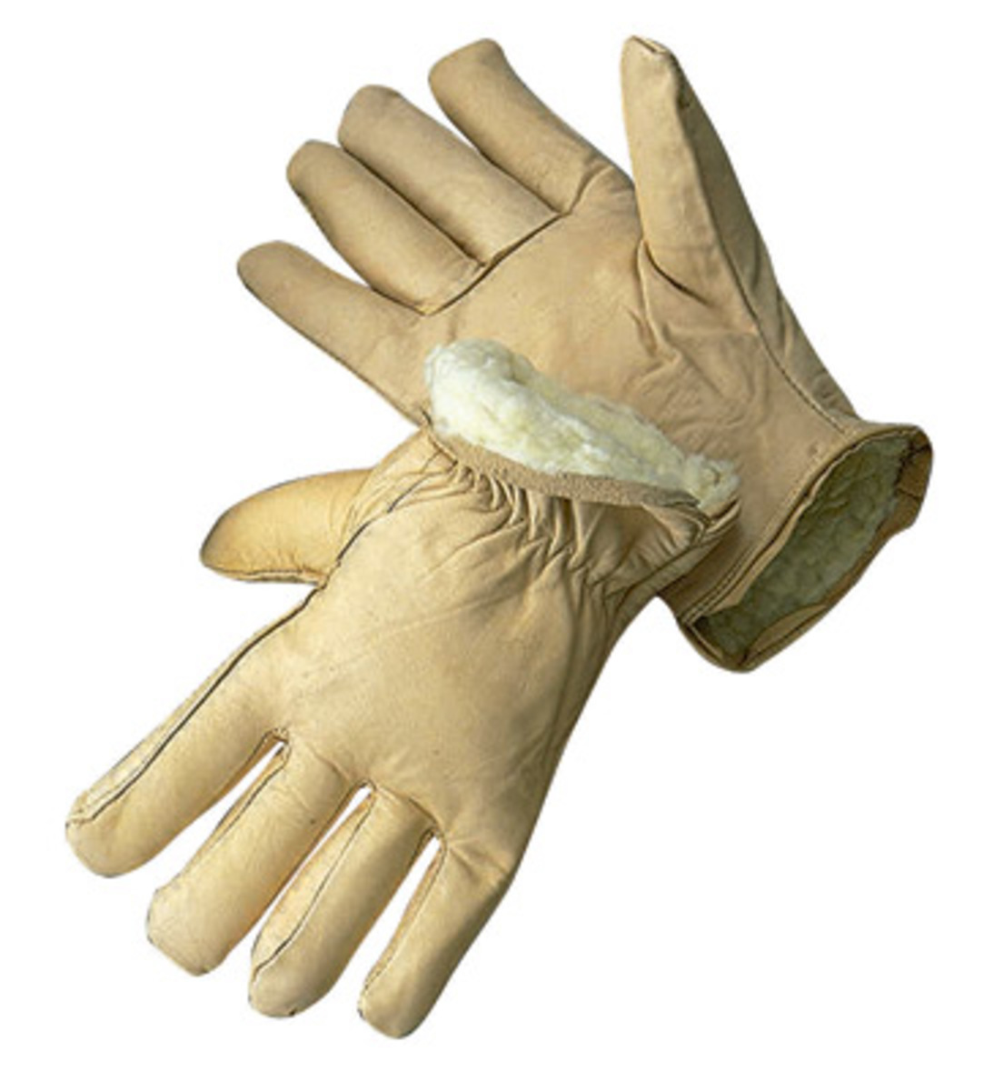 RADNOR® Medium Tan Cowhide Thinsulate™ Lined Cold Weather Gloves