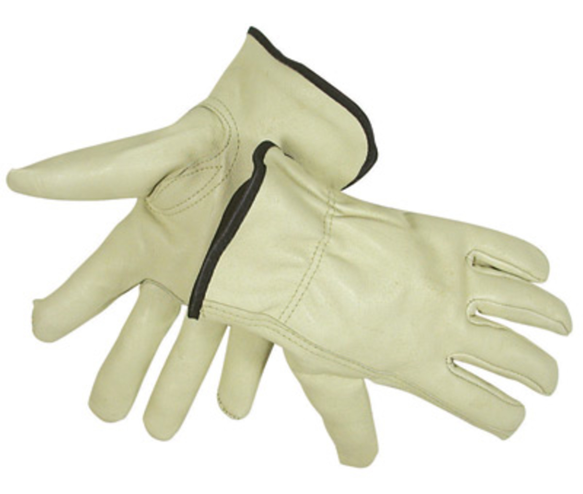 RADNOR® X-Large Tan Pigskin Fleece Lined Cold Weather Gloves