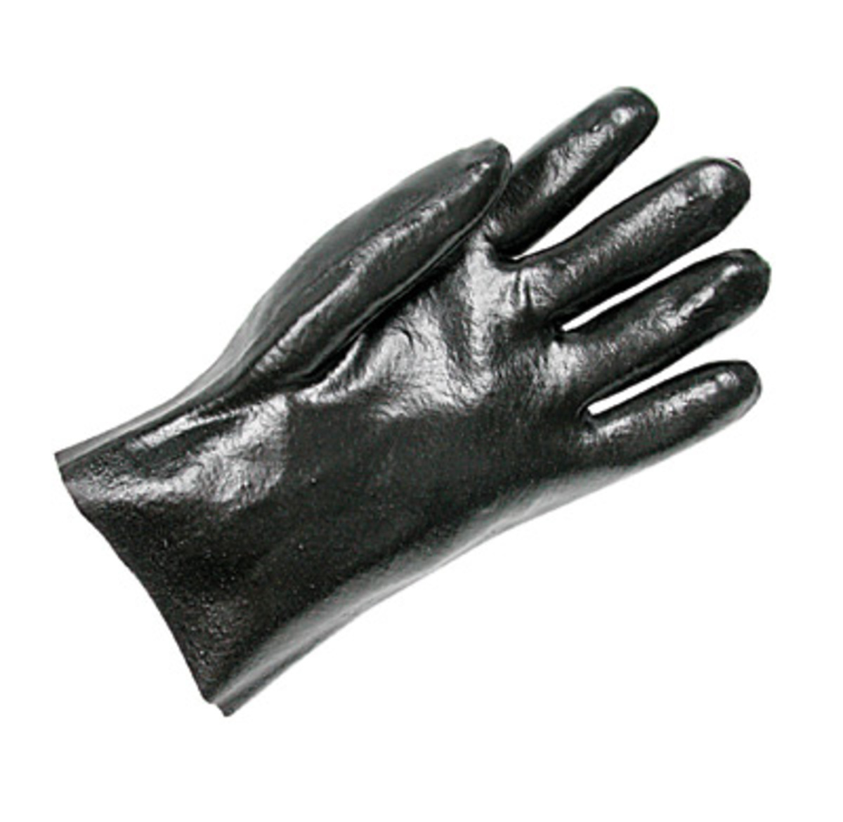 RADNOR® Large Black PVC Chemical Resistant Gloves