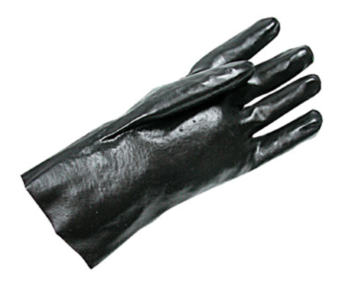 RADNOR® Large Black PVC Chemical Resistant Gloves