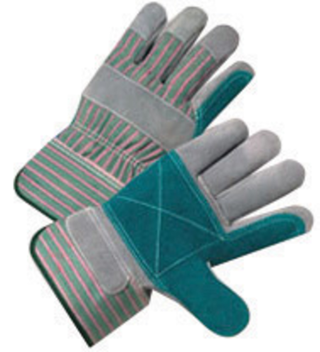 RADNOR Double Leather Palm Gloves: Enhanced Safety and Durability RAD64057902 for sale online at autumn supply