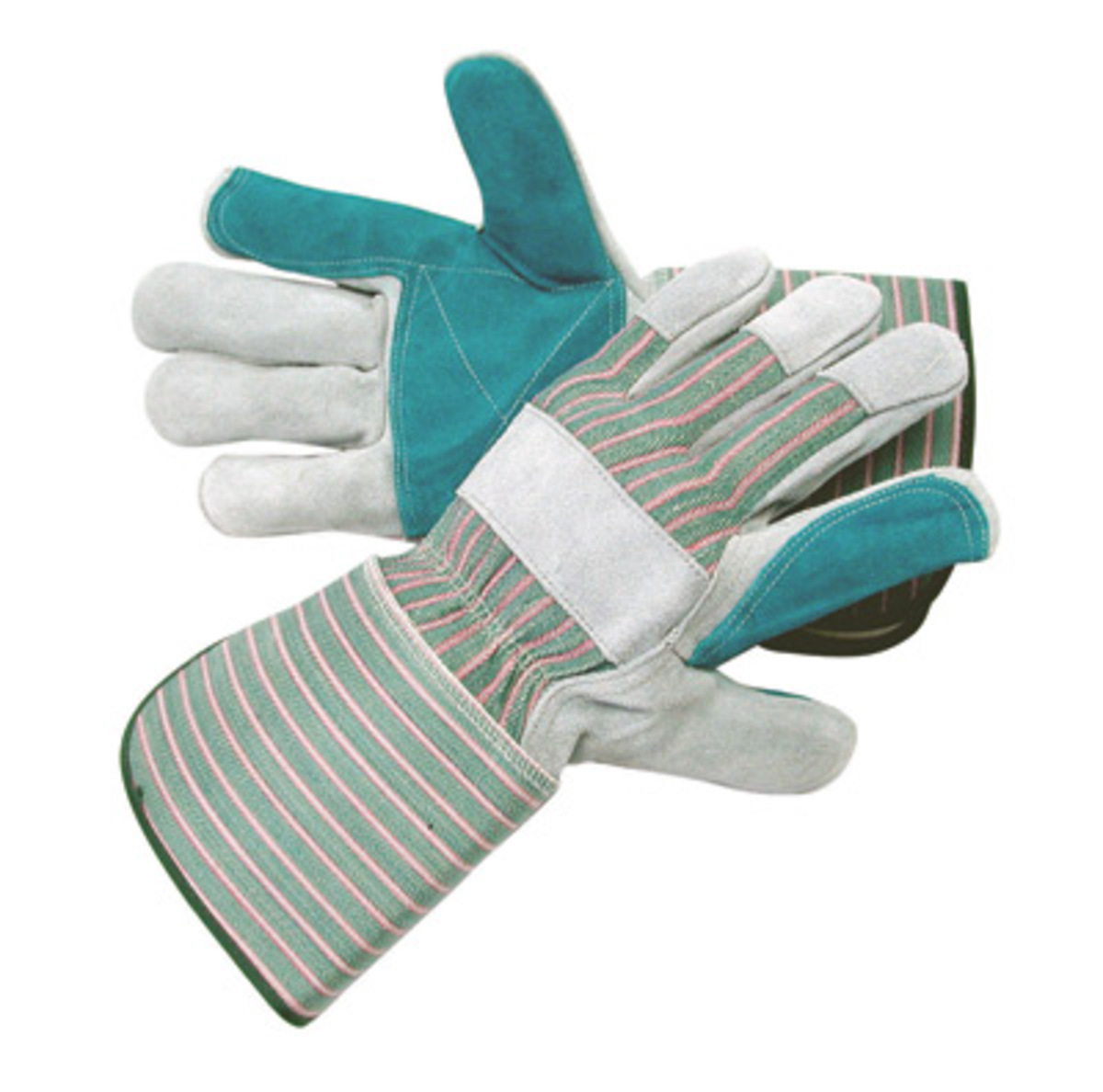 RADNOR Large Premium Leather Palm Gloves With Canvas RAD64057905 for sale online at autumn supply