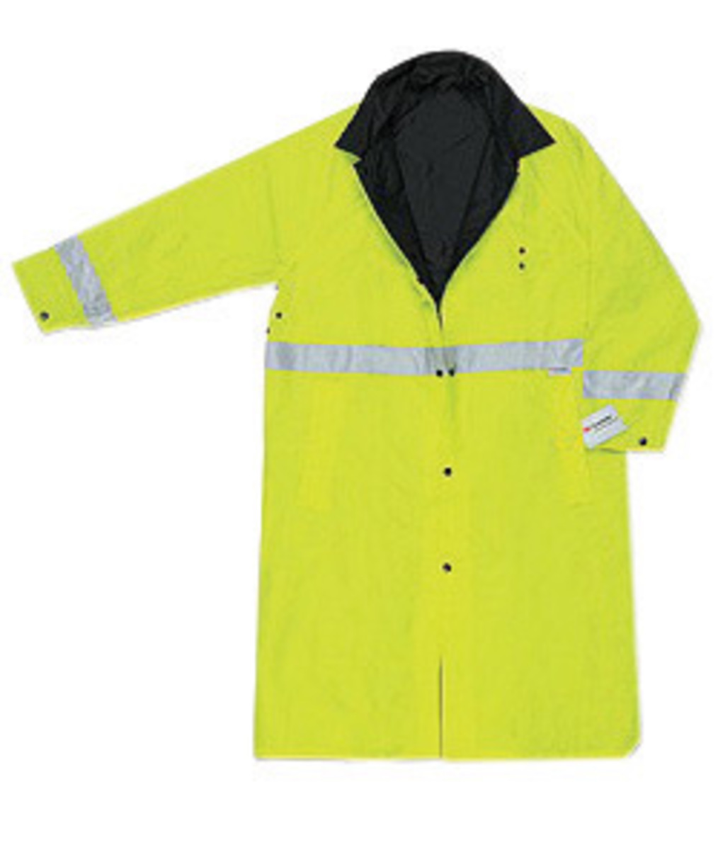 MCR Safety® X-Large Fluorescent Lime/Black 48