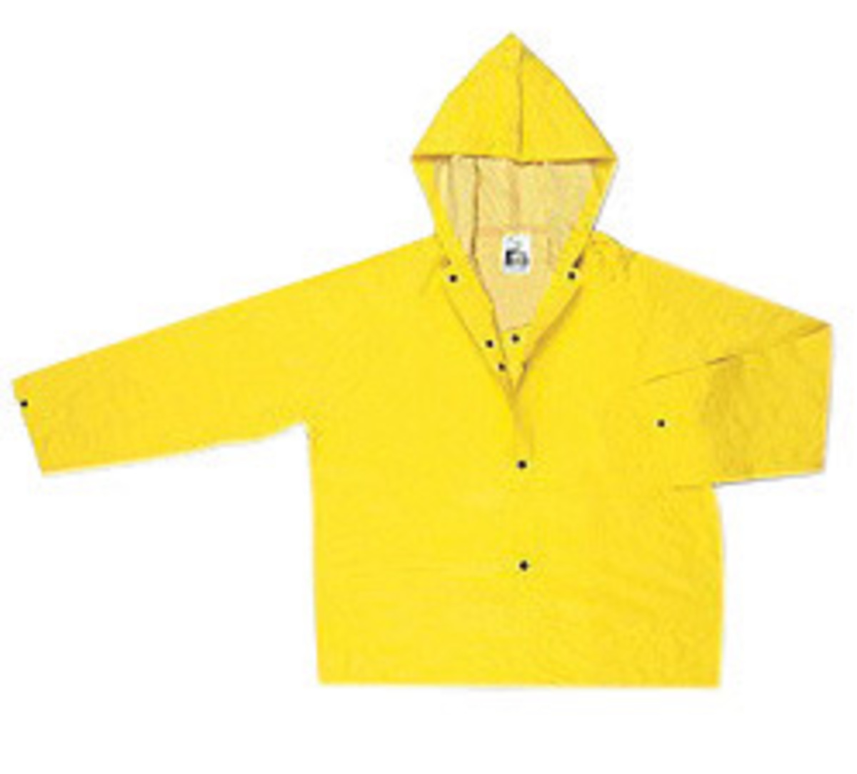 MCR Safety® Yellow Concord .35 mm Neoprene And Nylon Jacket With Attached Hood