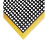 Superior Manufacturing 38 X 64 Black With Yellow Edge S57549S3864YB for sale online at autumn supply