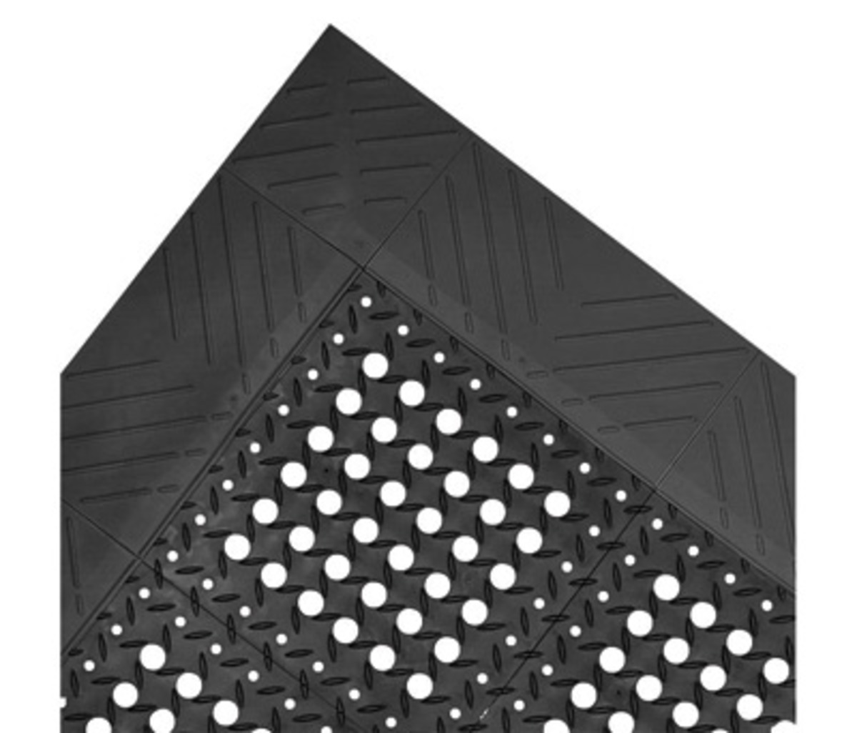 Superior Manufacturing 30 X 48 Black PVC NoTrax Diamo S57620S3048BL for sale online at autumn supply