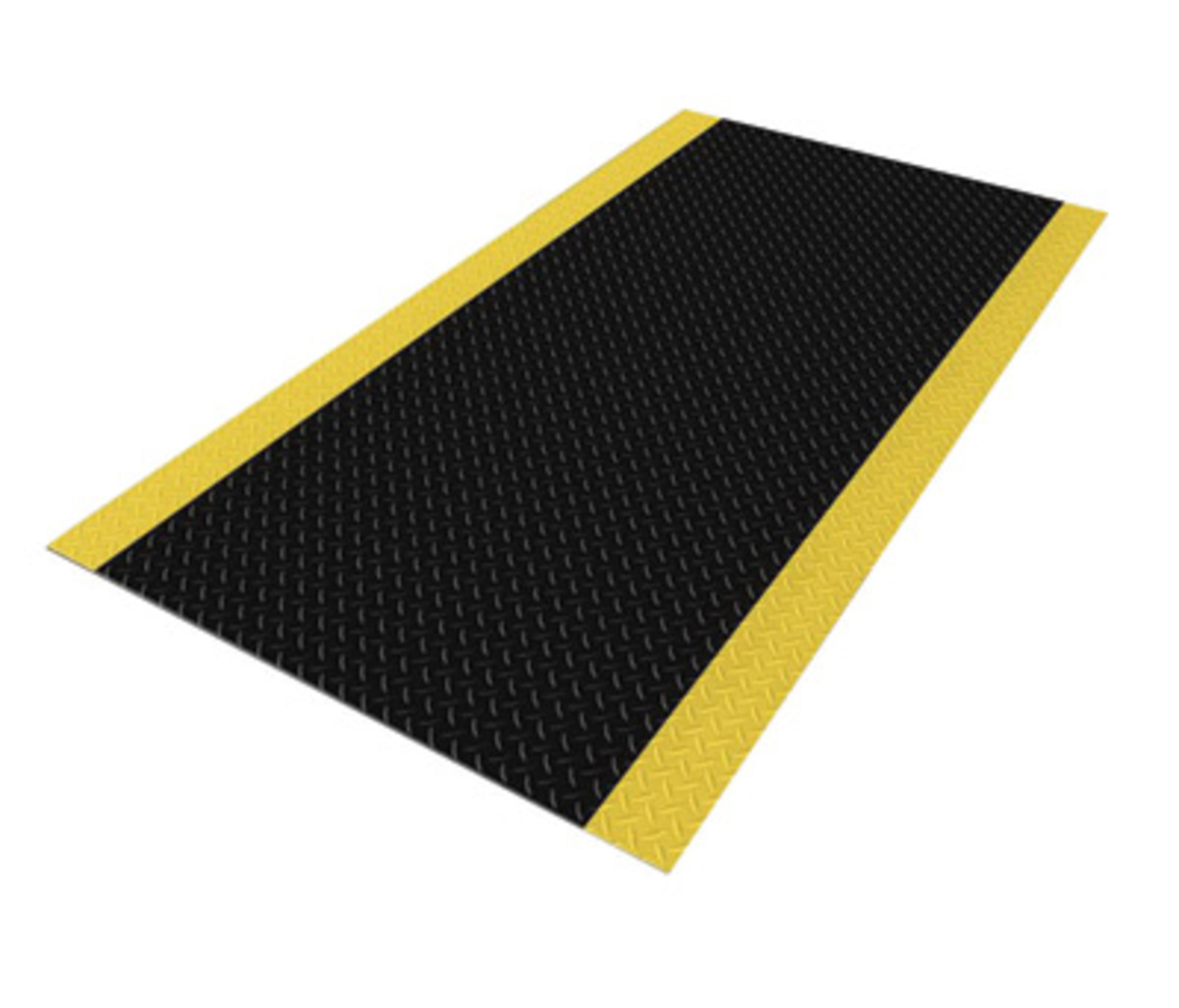 Superior Manufacturing 3 X 75 Black With Yellow Edge S57831R0375BY for sale online at autumn supply