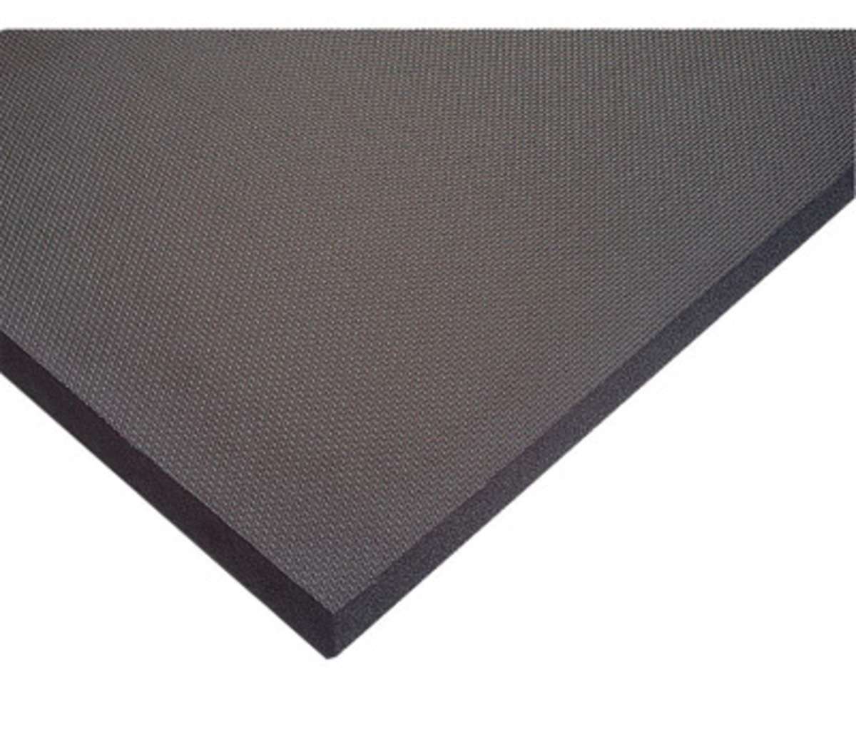 Superior Manufacturing 3' X 6' Black PVC Nitrile Foam NoTrax® Superfoam™ Anti-Fatigue Floor Mat