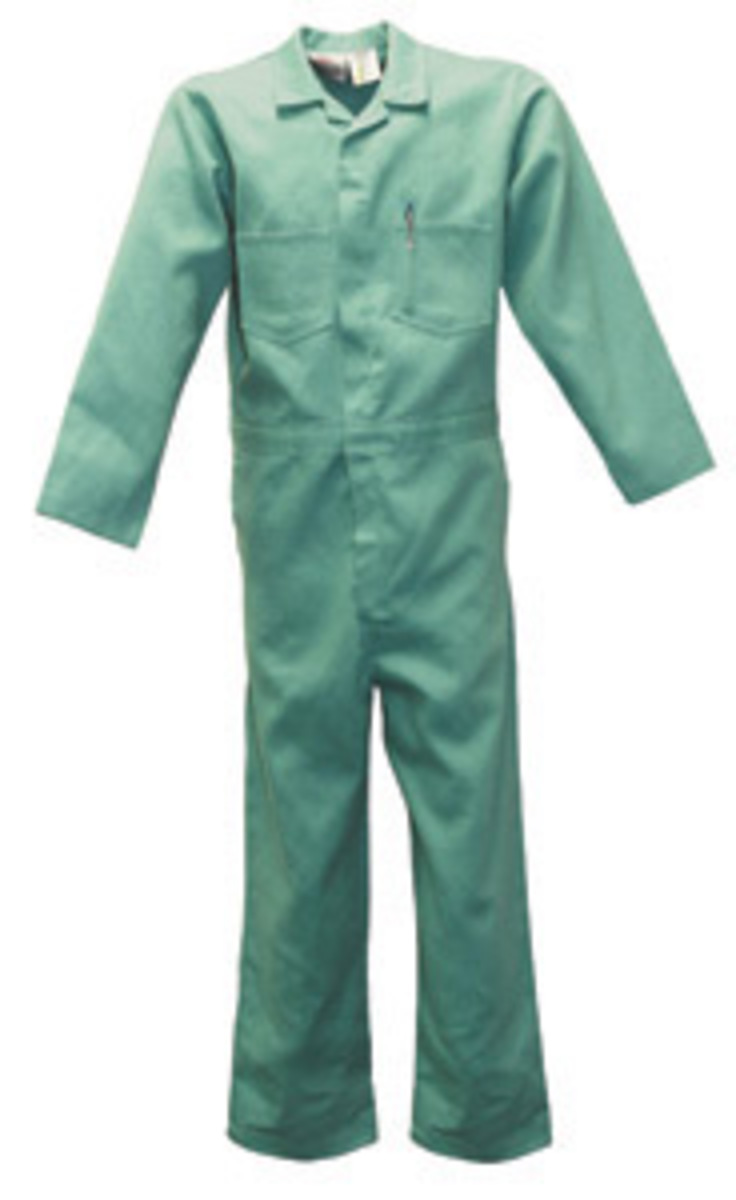 Stanco Safety Products Medium Green Cotton Flame Resi STNFR681M for sale online at autumn supply