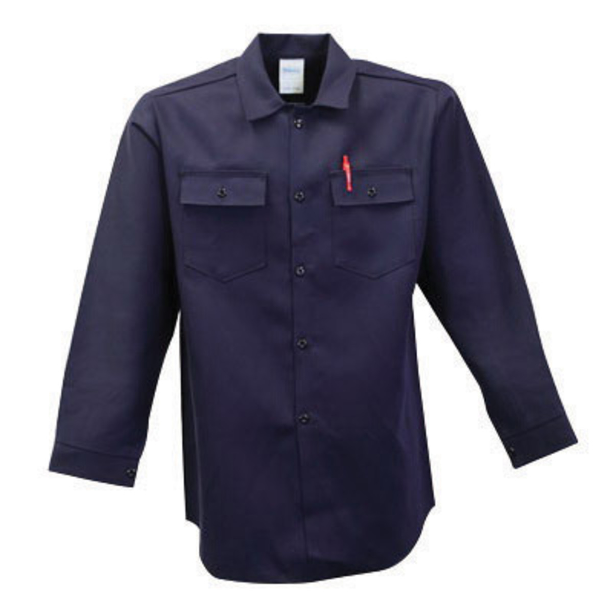 Stanco Safety Products™ Size 2X Navy Blue Indura® Arc Rated Flame Resistant Work Shirt With Button Closure
