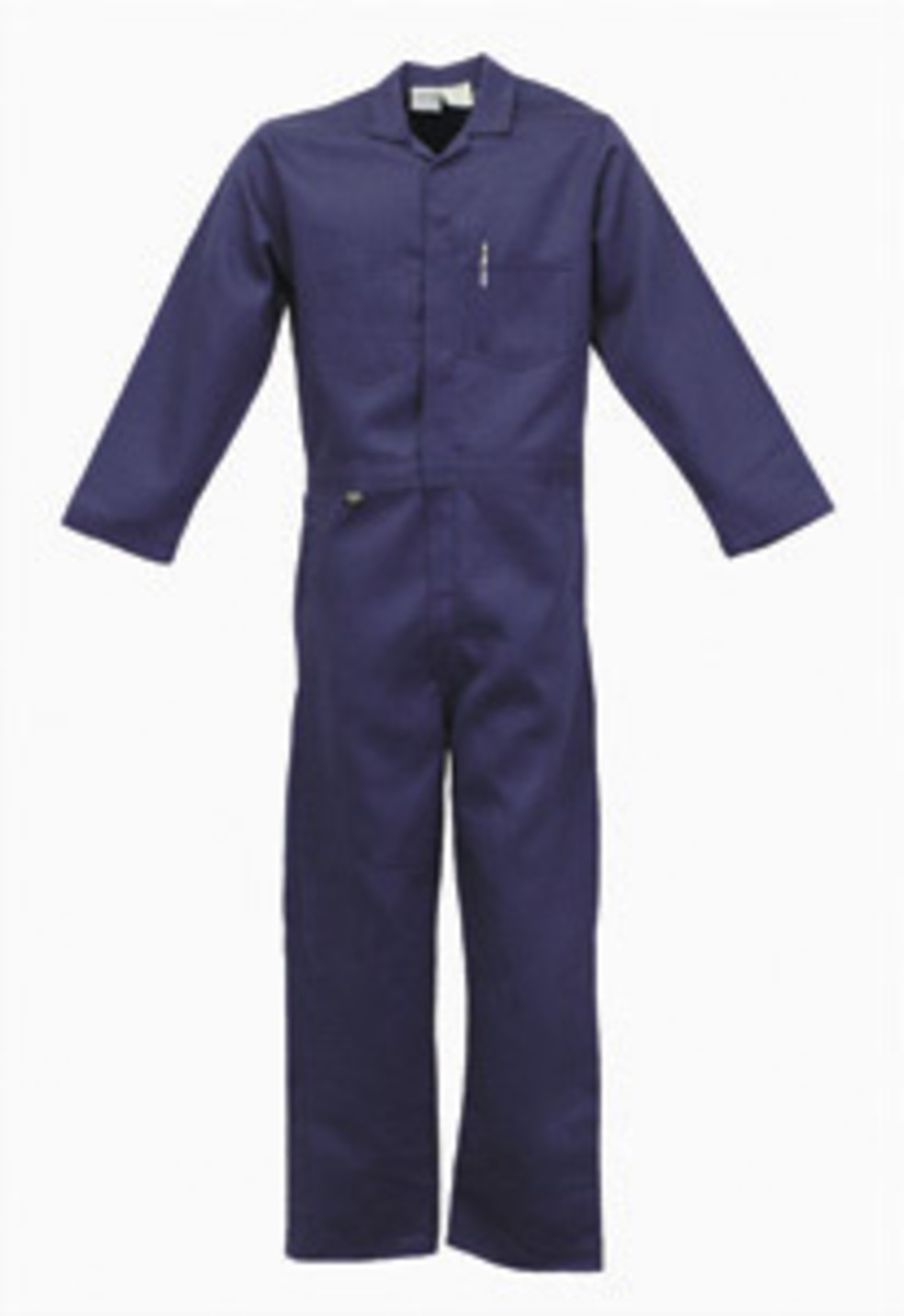 Stanco Safety Products Size 6X XTall Navy Blue Indura STNFRI681NB6XXT for sale online at autumn supply