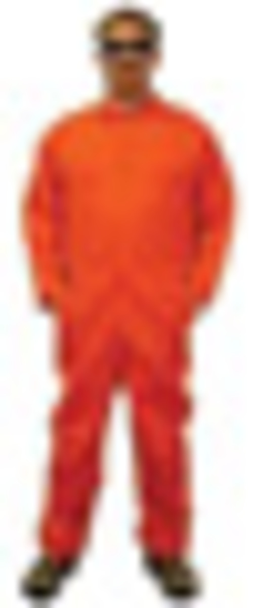 Stanco Safety Products™ Small Orange Nomex® IIIA Arc Rated Flame Resistant Coveralls With Front Zipper Closure And 1 (4.8 cal/sq