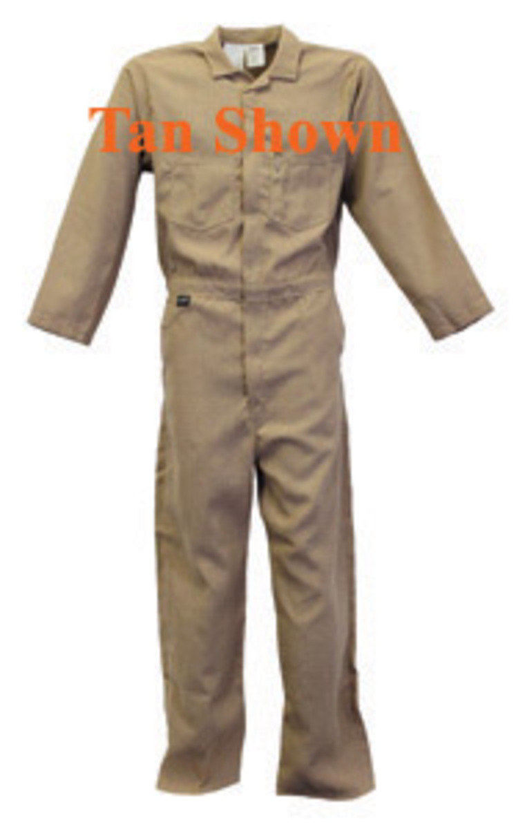 Stanco Safety Products™ 3X Short Orange Nomex® IIIA Arc Rated Flame Resistant Coveralls With Front Zipper Closure And 1 (4.8 cal