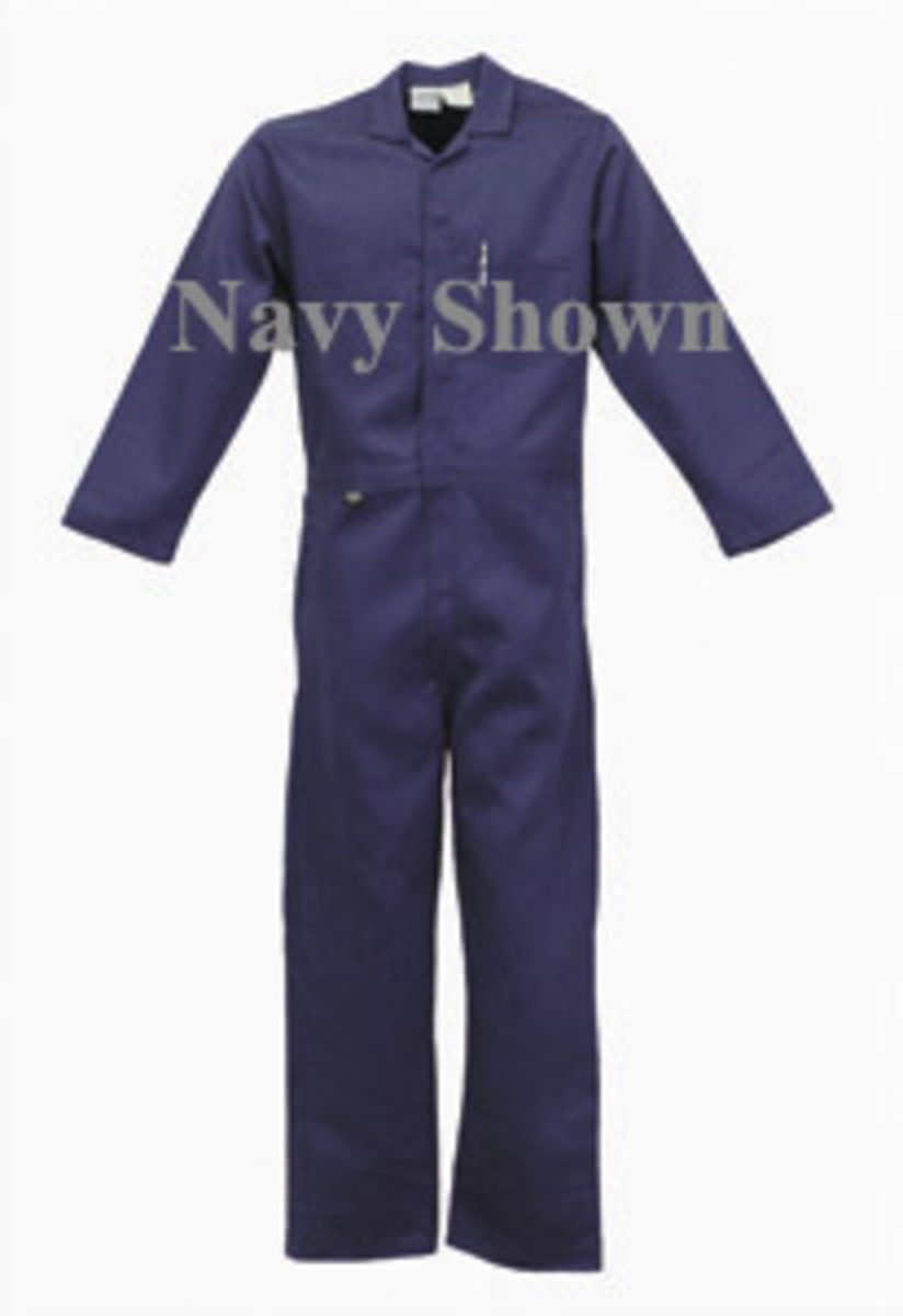 Stanco Safety Products™ Size 2X Gray Indura® UltraSoft® Arc Rated Flame Resistant Coveralls With Front Zipper Closure