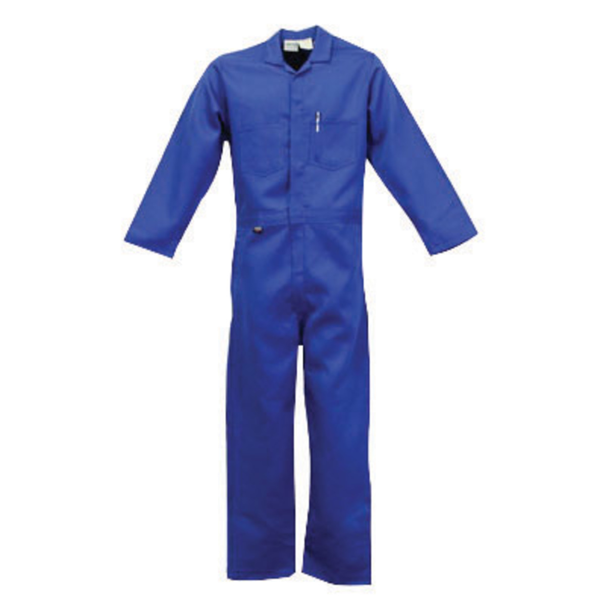 Stanco Safety Products™ Large Royal Blue Indura® UltraSoft® Arc Rated Flame Resistant Coveralls With Front Zipper Closure