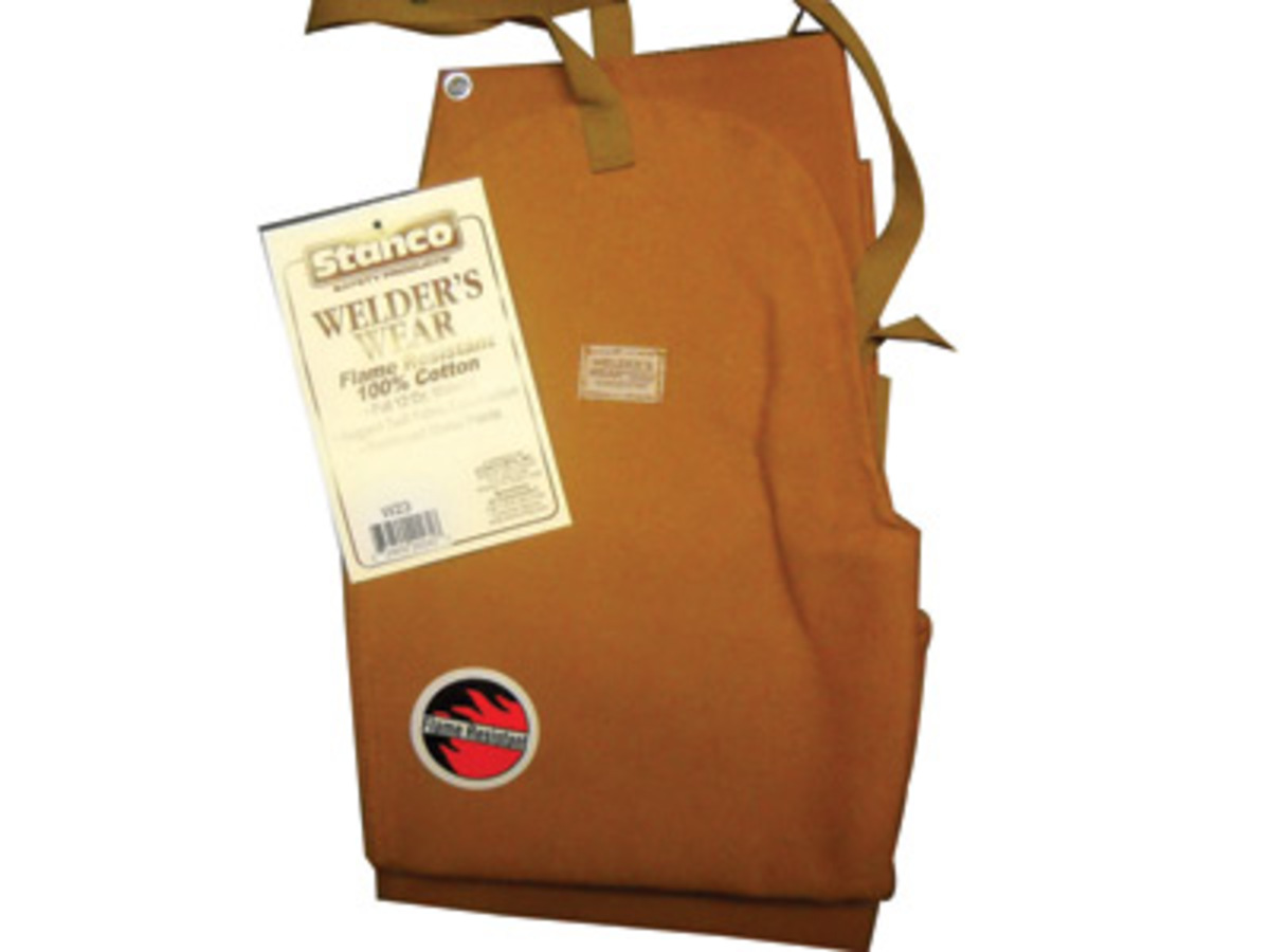 Stanco Safety Products™ One Size Fits Most Rust Brown Cotton Flame Resistant Sleeves With Snap Closure