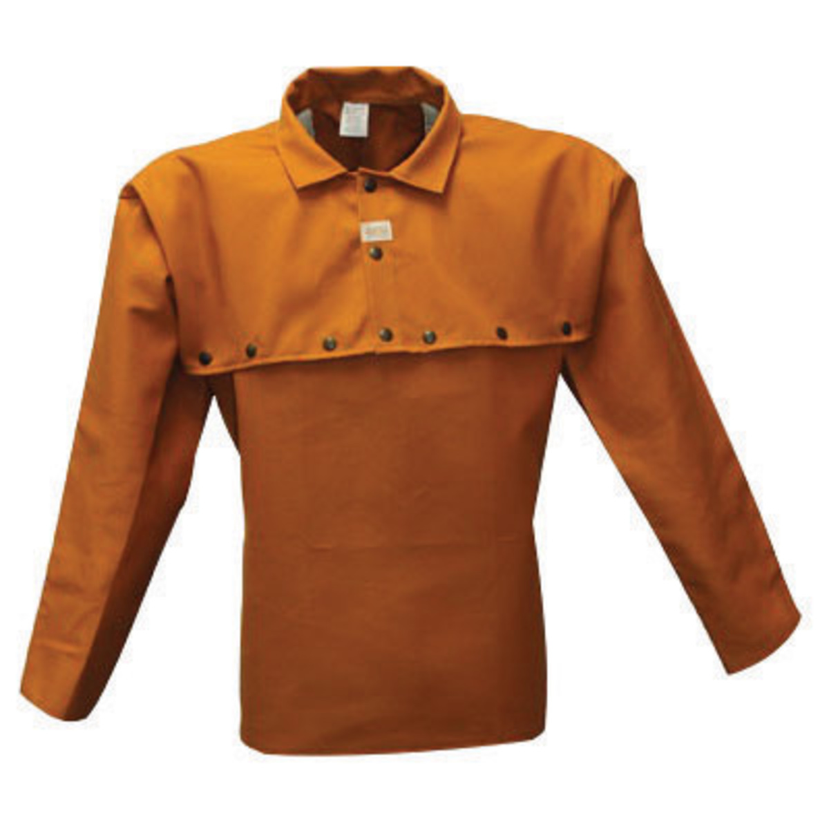 Stanco Safety Products™ Large Rust Brown Cotton Flame Resistant Cape Sleeve With Snap Closure And 20