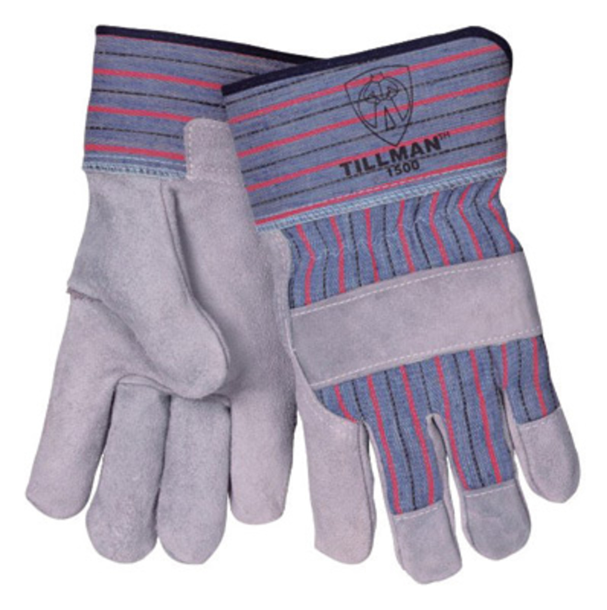 Tillman Large Blue Red And Gray Select Shoulder Split TIL1500 for sale online at autumn supply