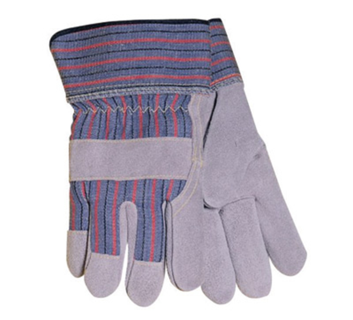 Tillman Large Blue Red And Gray Side Split Cowhide Do TIL1526 for sale online at autumn supply