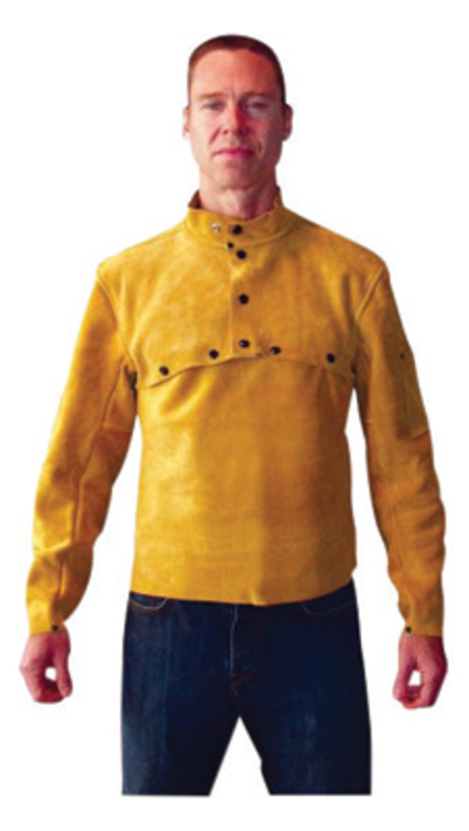 Tillman Large 14 Bourbon Brown Premium Side Split Cow TIL3114 for sale online at autumn supply