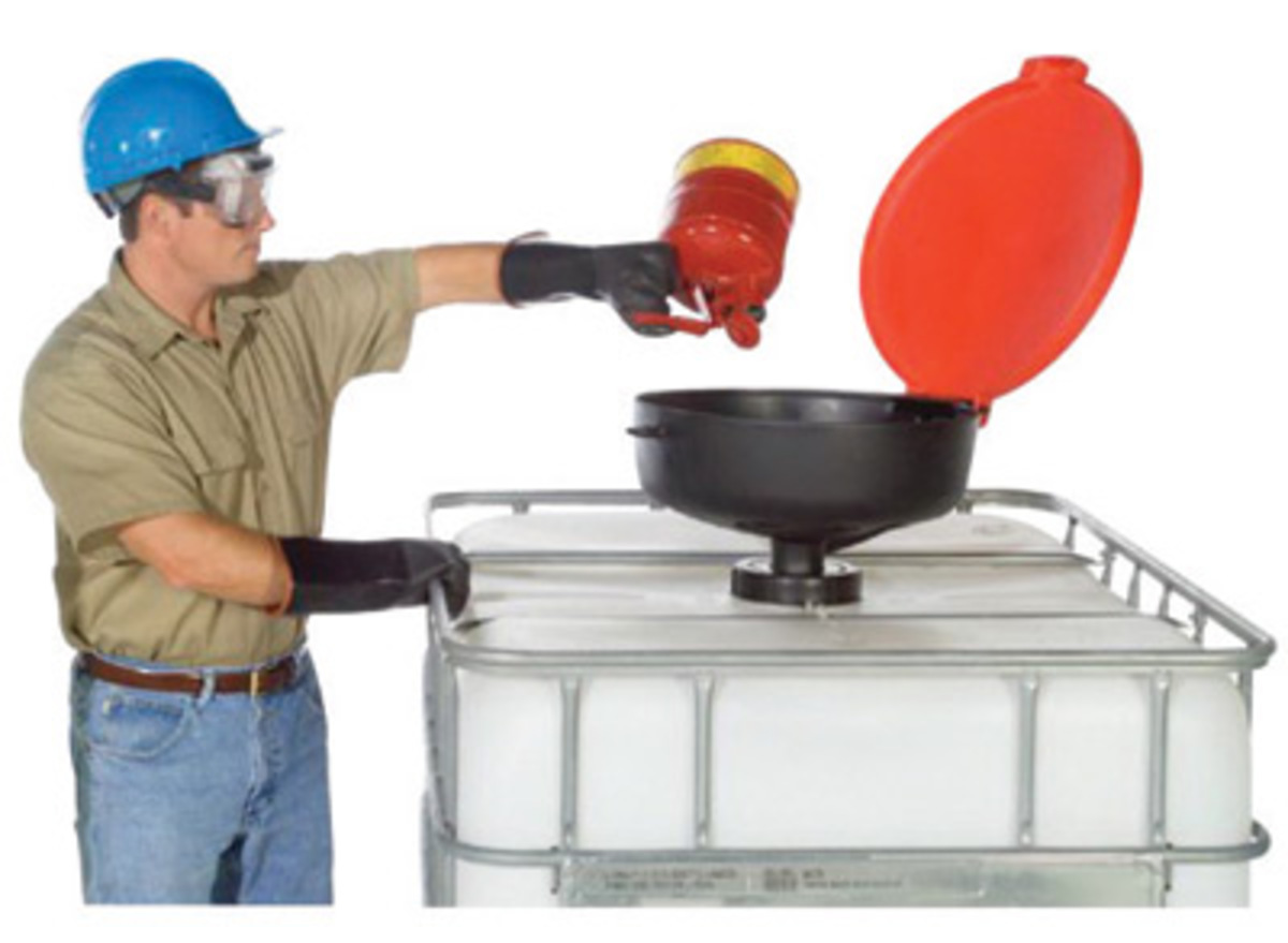 UltraTech 13 38 X 11 BurpFree UltraDrum Funnel Black U170651 for sale online at autumn supply