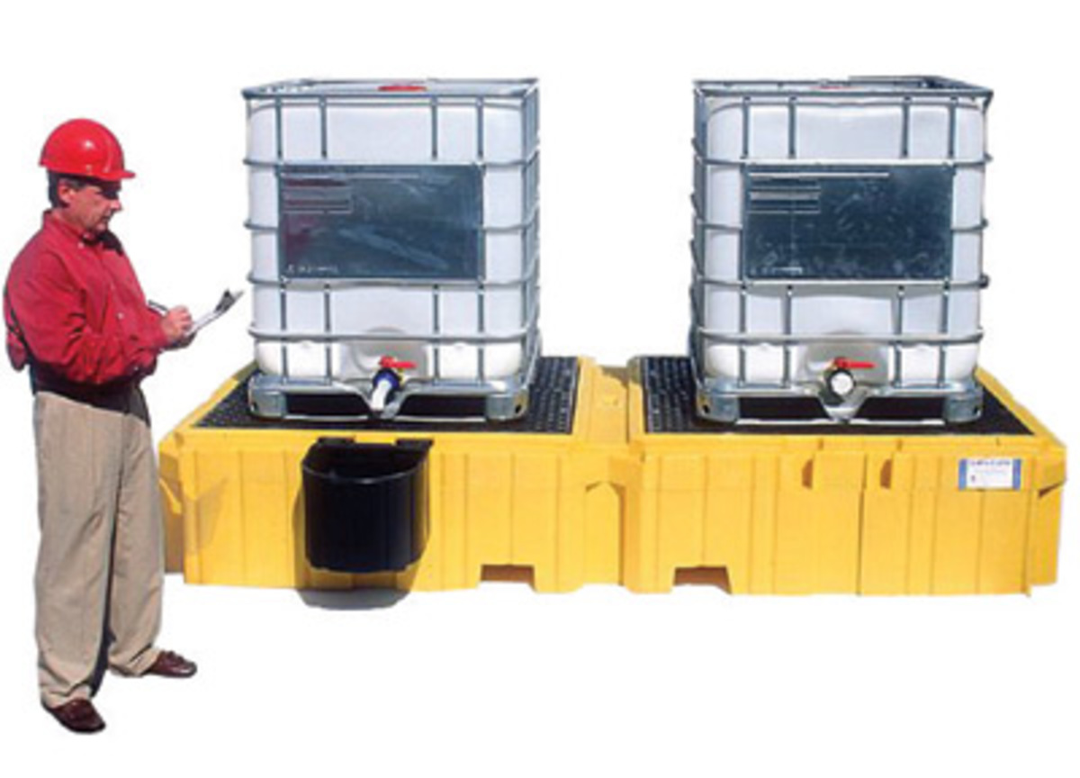 UltraTech 124 12 X 61 58 X 22 UltraTwin IBC Yellow Po U171140 for sale online at autumn supply